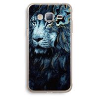 Darkness Lion: Samsung Galaxy J3 (2016) Transparant Hoesje Darkness Lion: Samsung Galaxy J3 (2016) Transparant Hoesje