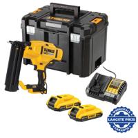 DeWALT DCN680D2 Accu afwerktacker 18Ga 18V XR 2.0Ah in TSTAK