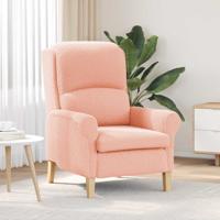 Fauteuil Roze 76 x 94 x 102 cm Stof