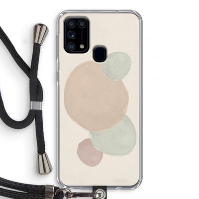 Geo #9: Samsung Galaxy M31 Transparant Hoesje met koord