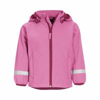 Playshoes softshell jas uni roze Maat
