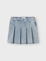 Name it zomer rok meisjes - licht blauw denim - Nkfdebi