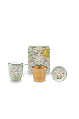 Pip Studio Tea for One Lily&Lotus Licht Groen 365ml