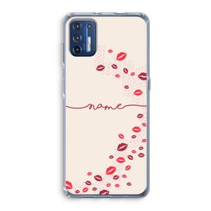 Kusjes: Motorola Moto G9 Plus Transparant Hoesje
