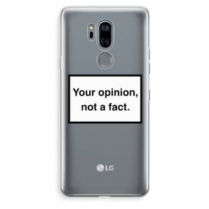 Your opinion: LG G7 Thinq Transparant Hoesje