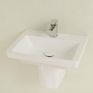 Fontein Villeroy & Boch Subway 3.0 Zonder Overloop 50x40x14.5 cm Wit Alpin Villeroy & Boch