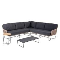 4 Seasons Outdoor Belmond loungeset 4-delig -Dali tafel 110x60 cm