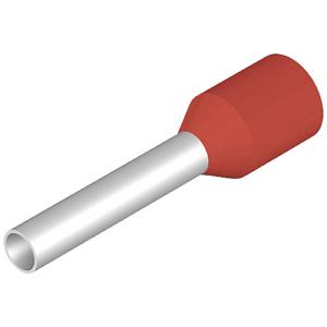 Weidmüller 2604700000 Adereindhulzen 1.5 mm² Deels geïsoleerd Rood 4000 stuk(s)