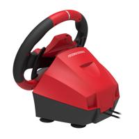 Hori Mario Kart Racing Wheel Pro Deluxe Zwart, Rood USB Stuurwiel + pedalen Analoog Nintendo Switch - thumbnail