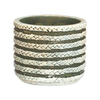 Bloempot serie Raf groen 7,5 cm | 24 stuks