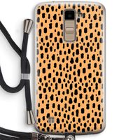 Panter: LG K10 (2016) Transparant Hoesje met koord