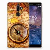 Nokia 7 Plus | Silliconen Back Cover | Kompas