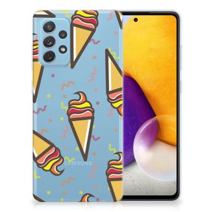 Samsung Galaxy A72 Siliconen Case Icecream