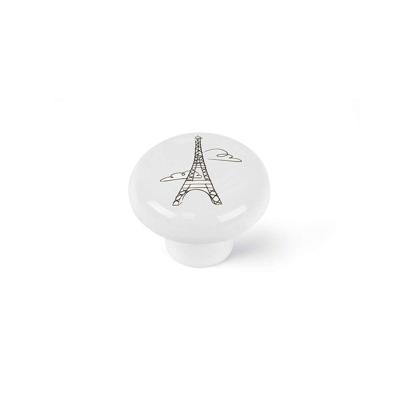 Deurknop Rei e816 Wit Porselein Illustratie Ø 40 x 31 mm 4 Onderdelen