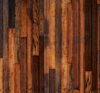 Behang met print Rustieke Hout