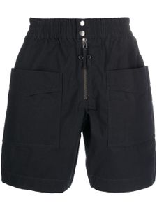 MARANT short en coton à poches zippées - Noir