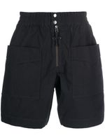 MARANT short en coton à poches zippées - Noir