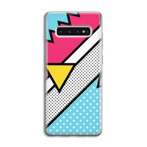 Pop Art #3: Samsung Galaxy S10 4G Transparant Hoesje