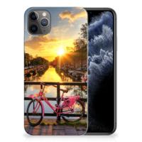 Apple iPhone 11 Pro Max | Silliconen Back Cover | Amsterdamse Grachten
