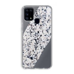 Gespikkelde marmer: Samsung Galaxy M31 Transparant Hoesje