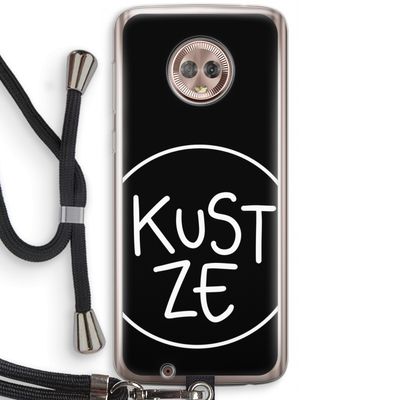KUST ZE: Motorola Moto G6 Transparant Hoesje met koord