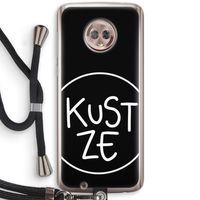 KUST ZE: Motorola Moto G6 Transparant Hoesje met koord