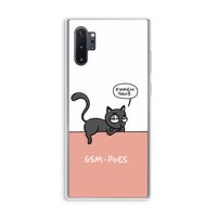 GSM poes: Samsung Galaxy Note 10 Plus Transparant Hoesje