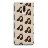 Bonjour mon amour: OnePlus 6 Transparant Hoesje