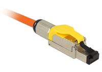 DeLOCK 86287 kabel-connector RJ-45 Zilver, Geel - thumbnail