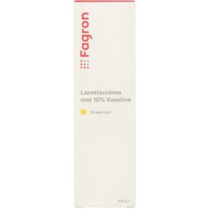 Fagron Lanettecreme 10% vaseline met doosje