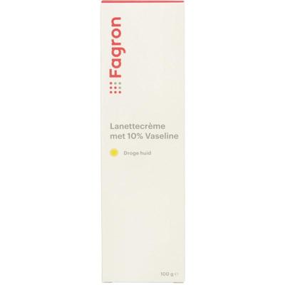 Fagron Lanettecreme 10% vaseline met doosje