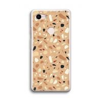 Terrazzo N°17: Google Pixel 3 Transparant Hoesje