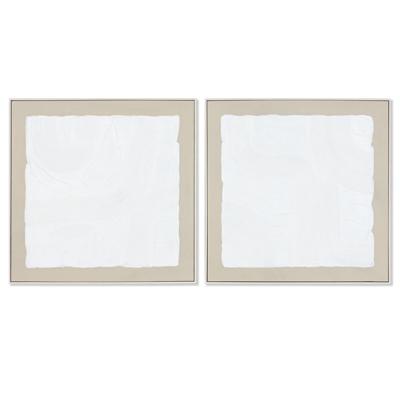 Canvas Home ESPRIT Pijnboom Canvas 82,3 x 4,5 x 82,5 cm 82 x 4,5 x 82,5 cm