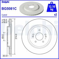 Remschijf BG5081C