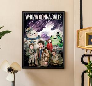 Wie ga je bellen spook posters