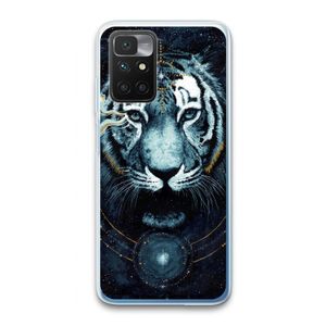 Darkness Tiger: Xiaomi Redmi 10 Transparant Hoesje