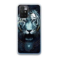 Darkness Tiger: Xiaomi Redmi 10 Transparant Hoesje