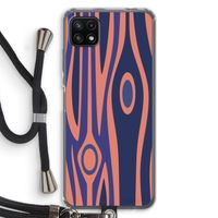 Bast A: Samsung Galaxy A22 5G Transparant Hoesje met koord