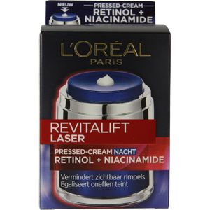 Revitalift laser pressed-cream nachtcreme