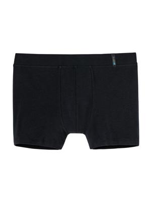 Schiesser - Long Life Soft - Short - zwartblauw, Maat:XL