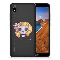 Silicone Back Case Xiaomi Redmi 7A Boho Skull - thumbnail