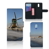 Nokia 2.3 Flip Cover Schaatsers