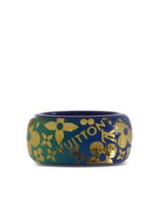 Louis Vuitton Pre-Owned bague Burg Tropical (années 1990-2000) - Bleu