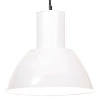 VidaXL Hanglamp rond 25 w e27 28,5 cm wit