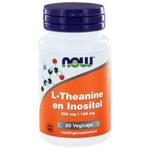 L-Theanine 200 mg met Inositol 100 mg 60 vegicaps