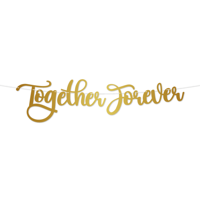 Letter Banner - Together Forever