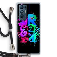 Dream: Oppo Find X3 Neo Transparant Hoesje met koord