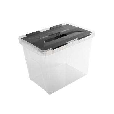 Sunware onyx opbergbox 15l transparant