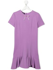 DSQUARED2 KIDS robe à ourlet péplum - Violet