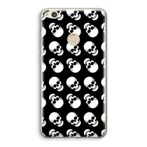 Musketon Skulls: Huawei Ascend P8 Lite (2017) Transparant Hoesje